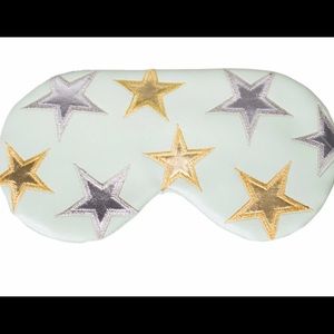 Free People Leather Star Travel Eye Mask